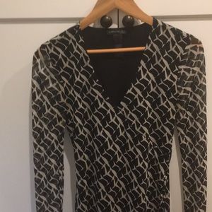 Kenneth Cole Dresses - Kenneth Cole Black and White Silk Dress Kenneth Cole Dresses - Kenneth Cole Black and White Silk Dress